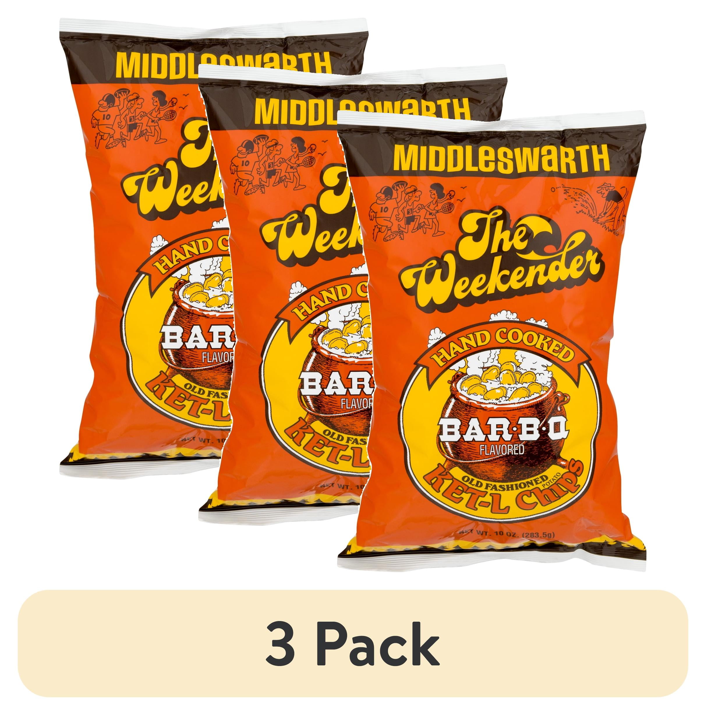 Middleswarth The Weekender Hand Cooked Bar. B. Q Old