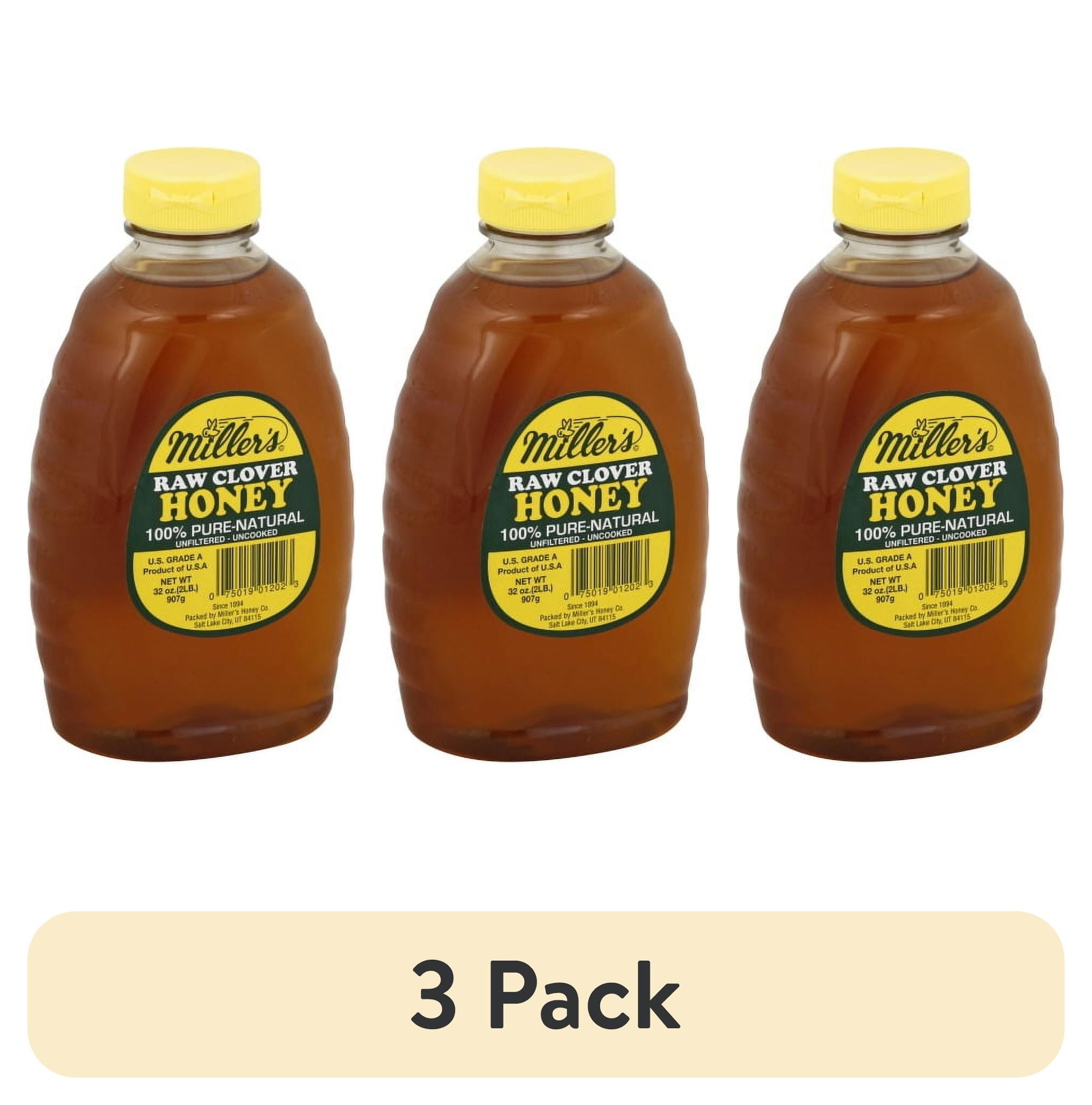 (3 pack) Millers Honey Millers Honey, 32 oz