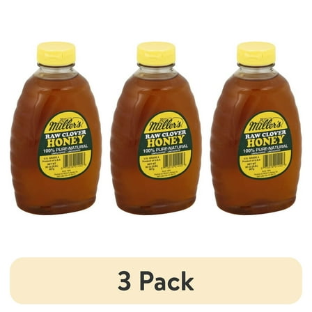 (3 pack) Millers Honey Millers Honey, 32 oz