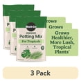 thumbnail interactive-video image 1 of (3 pack) Miracle-Gro Indoor Potting Mix for Tropicals, For Indoor Container Plants, 6 qt., 1 of 14
