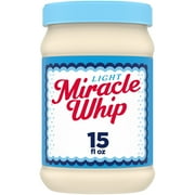 (3 pack) Miracle Whip Light Mayo-like Dressing Jar, 15 fl oz