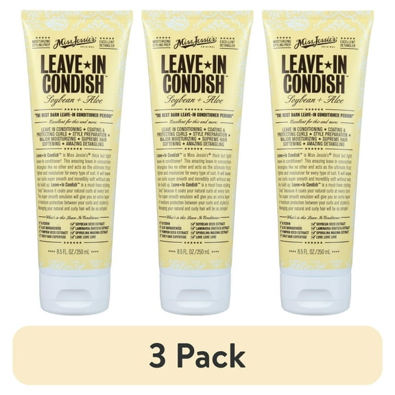 (3 pack) Miss Jessies Mj Leave In Conditioner