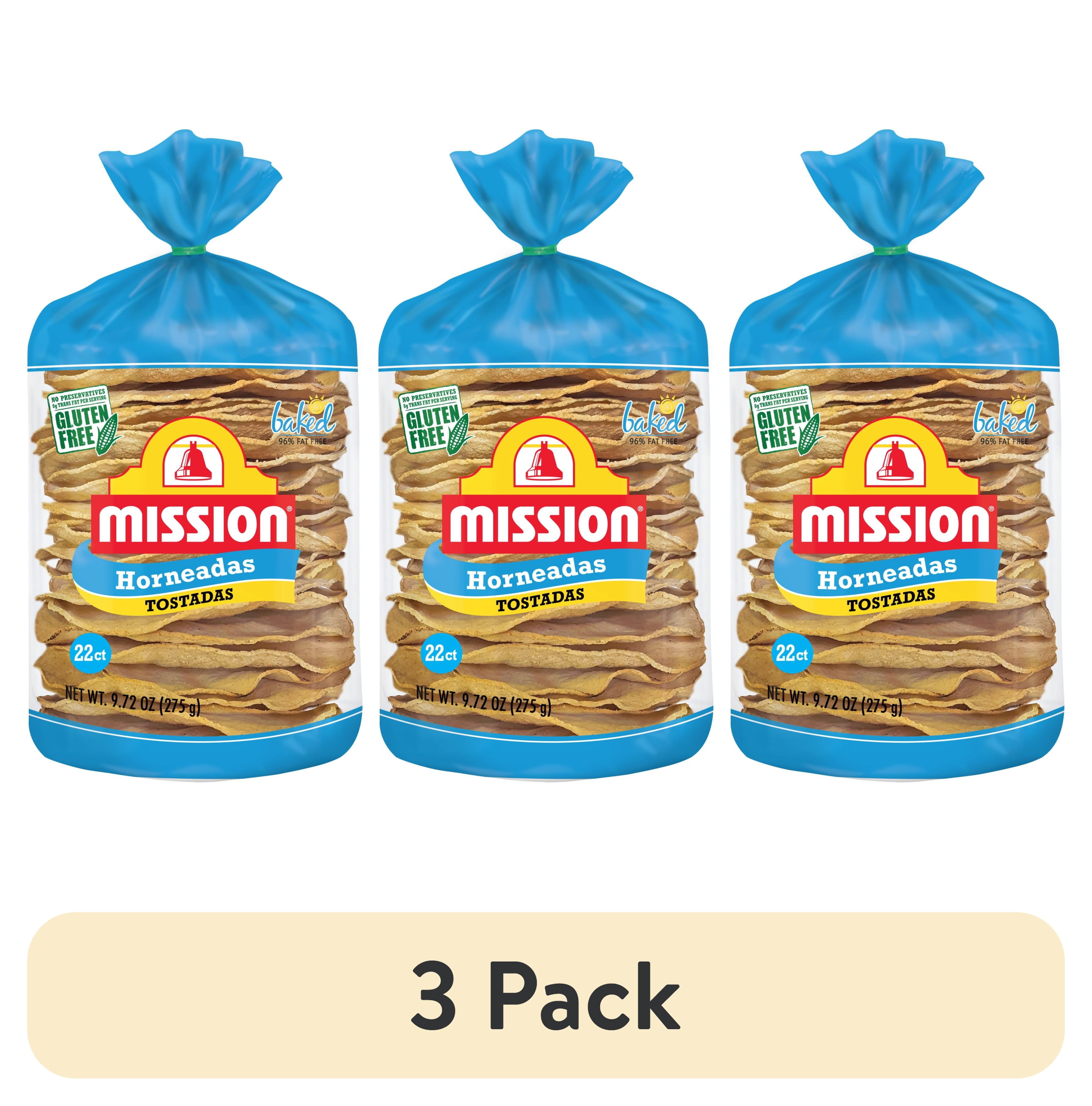 (3 pack) Mission Baked Tostadas, 22 Count