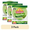 thumbnail image 1 of (3 pack) Mission Gluten Free Spinach & Herb Tortilla Wraps, 6 Count, 1 of 13