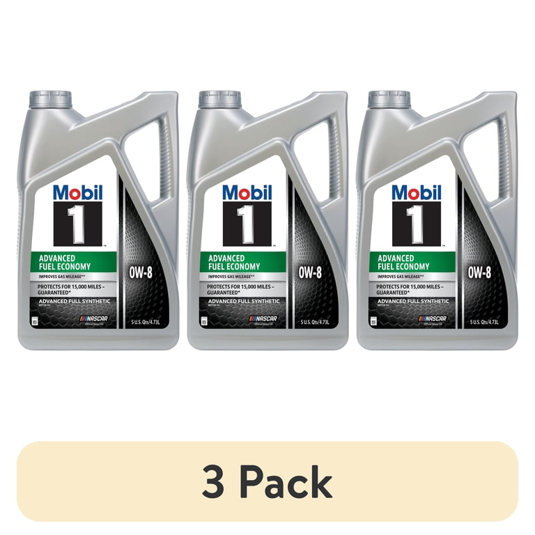【新品】Mobil1 0W-40 (モービル1）　未開封3本セット 3 pack) Mobil 1 Advanced Fuel Economy Full Synthetic Motor Oil 0W