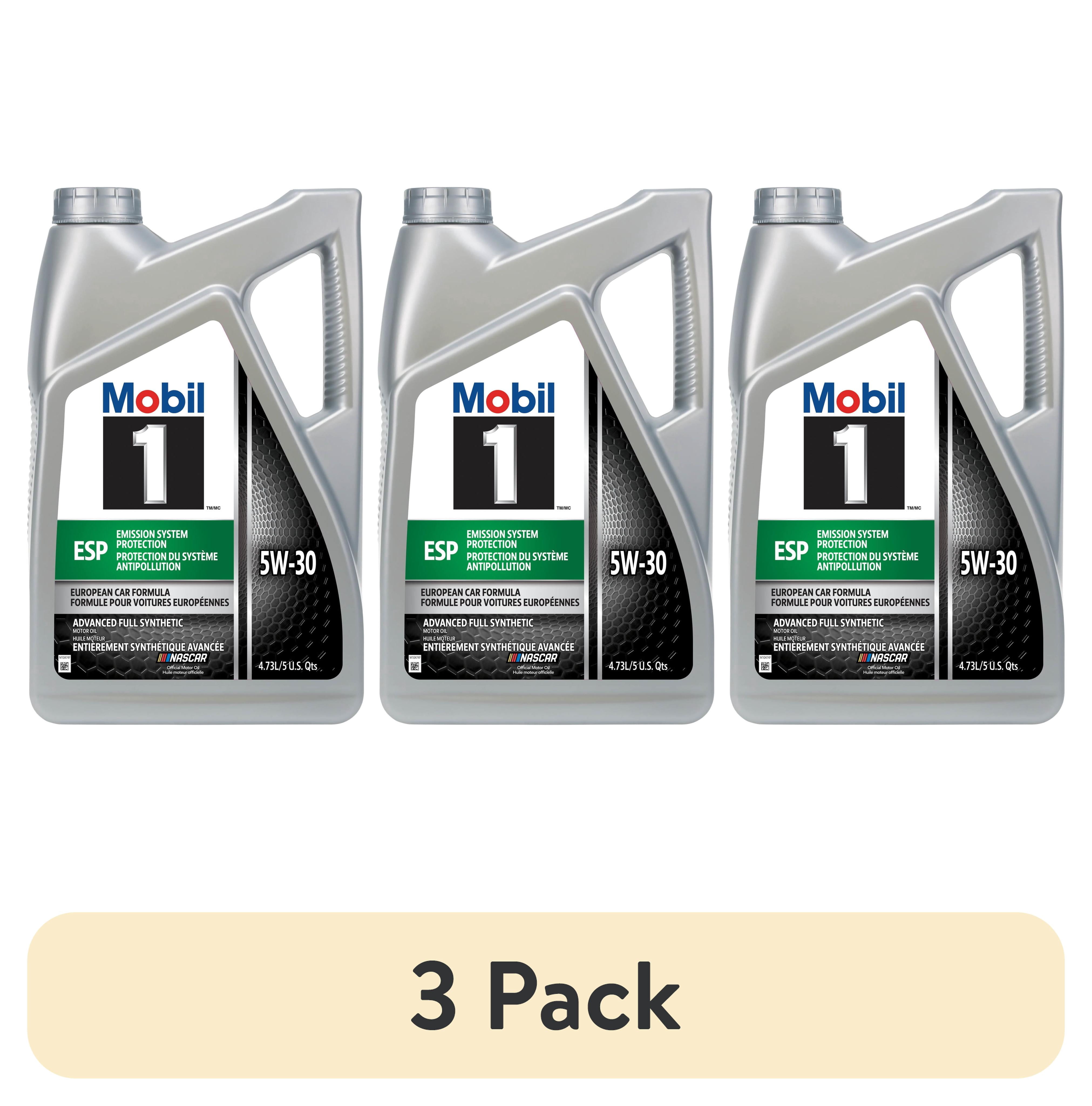 2 pack) Mobil 1 ESP Standard Full Synthetic Engine Oil 5W-30 5