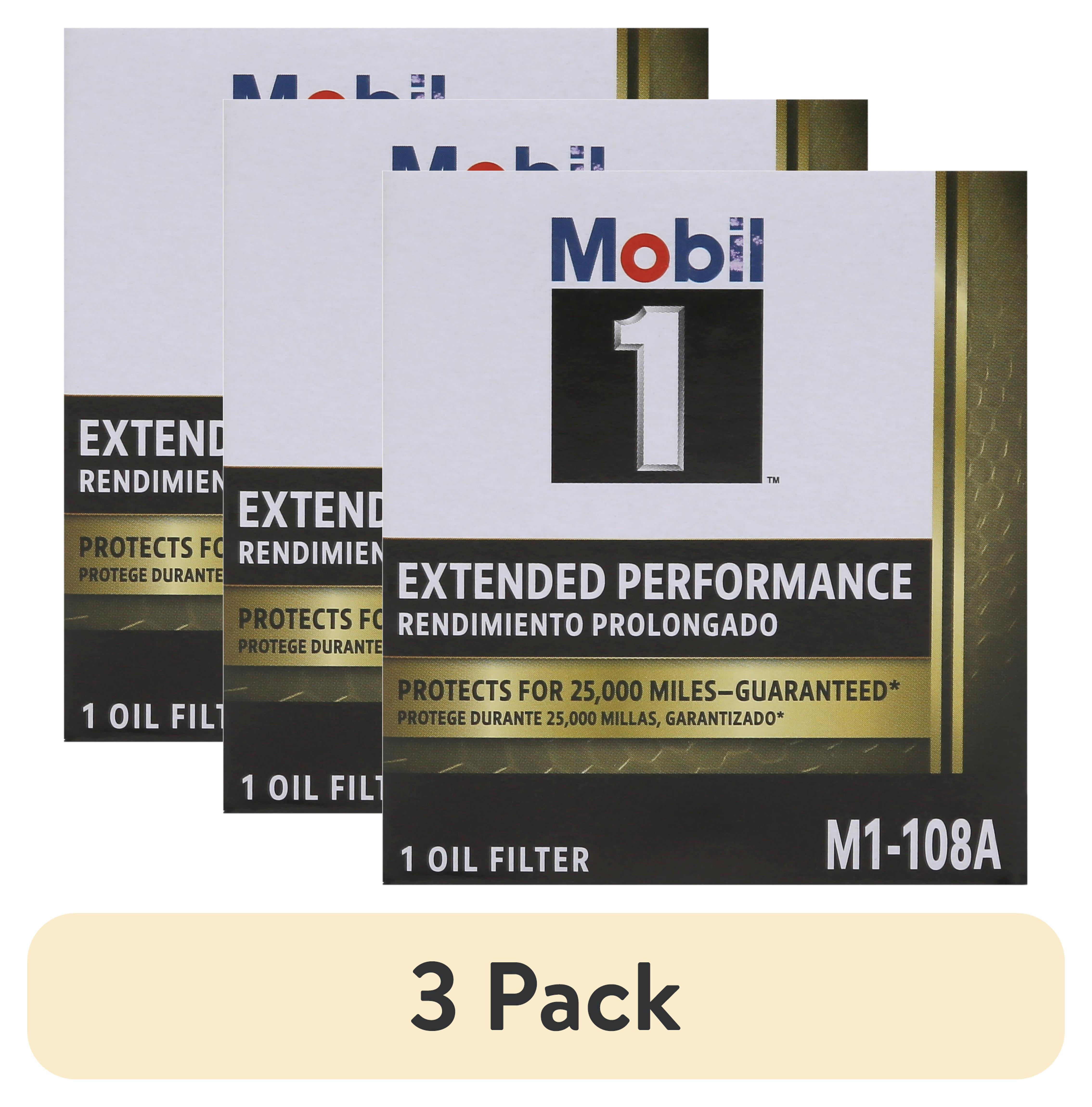 (3 pack) Mobil 1 Extended Performance M1-108A Oil Filter