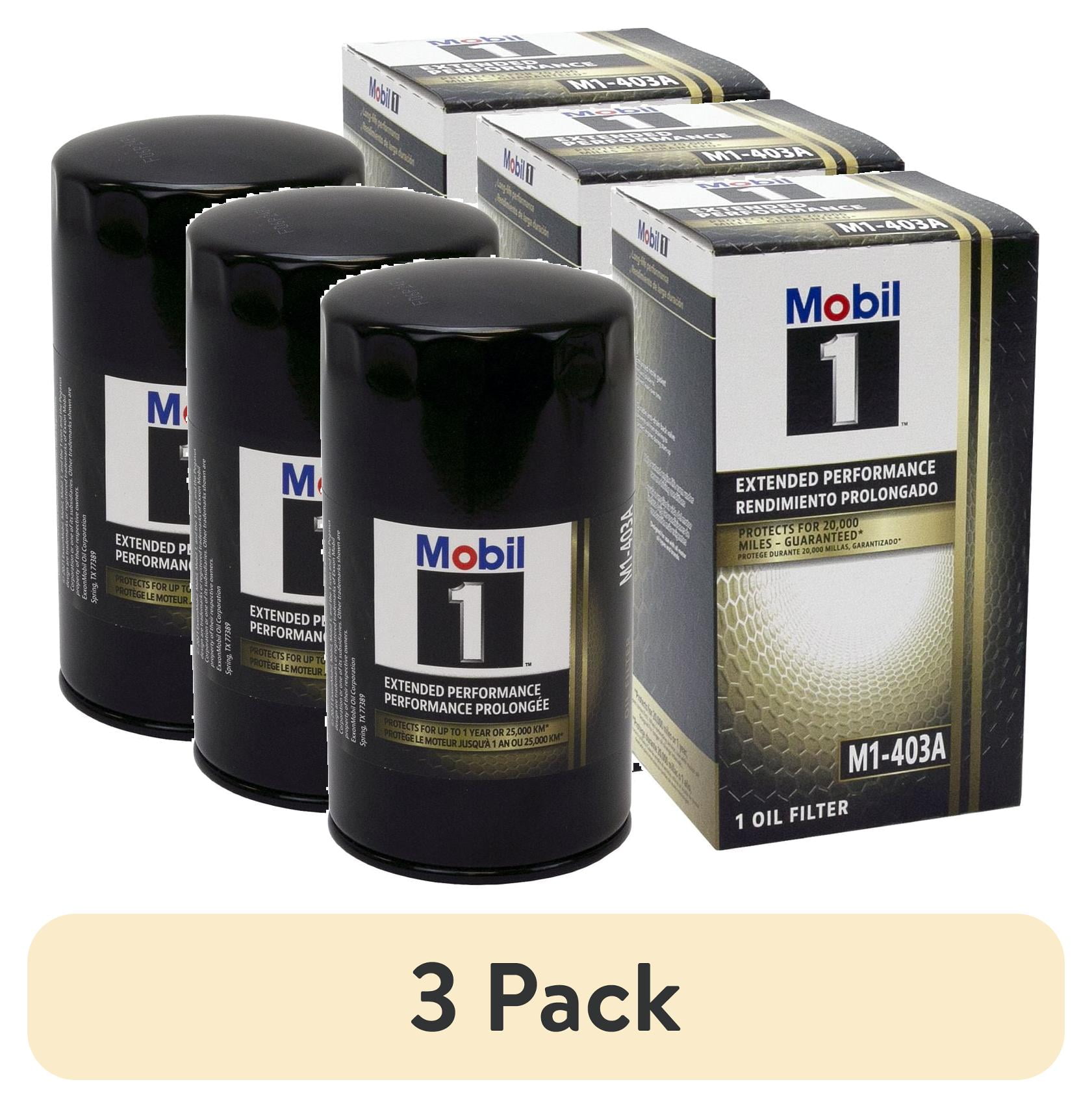 (3 pack) Mobil 1 Extended Performance M1-403A Oil Filter