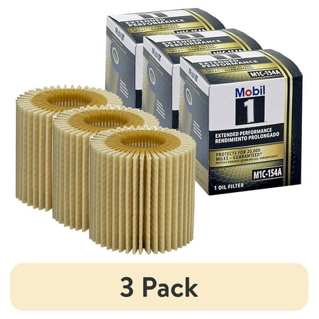 (3 pack) Mobil 1 Extended Performance M1C-154A Oil Filter Fits select: 2009-2018 TOYOTA COROLLA, 2010-2019 TOYOTA PRIUS price history and forecast - Mobil 1