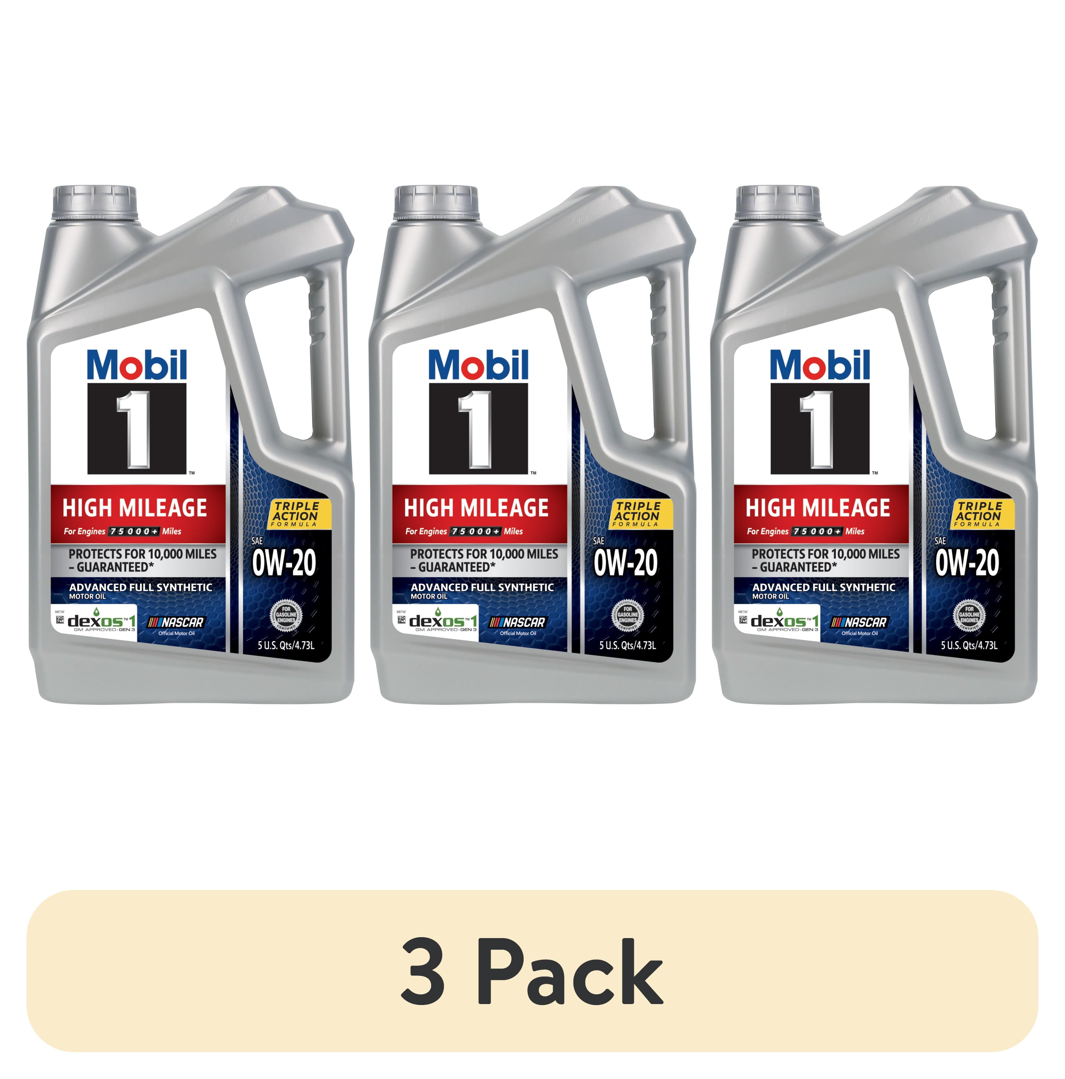 Mobil 1 High Mileage Full Synthetic Motor Oil main image 0