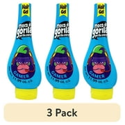 3 pack Moco de Gorila Gamer Hair Gel, Nourishing, Long-Lasting Hold, Unisex, 11.9 oz Squeeze Bottle