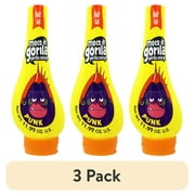 (3 pack) Moco de Gorila Hair Gel Punk, Enhancing, Shine Hair Styling Gel, Unisex, 11.9 oz Squizz Bottle.
