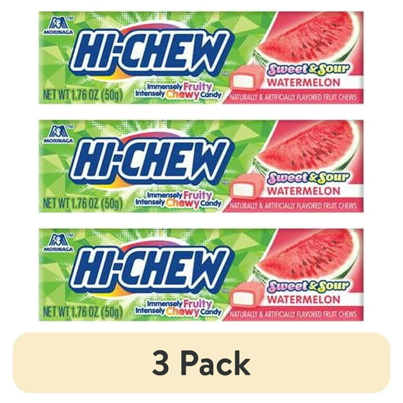 (3 pack) Hi-Chew Watermelon 1.76 Oz