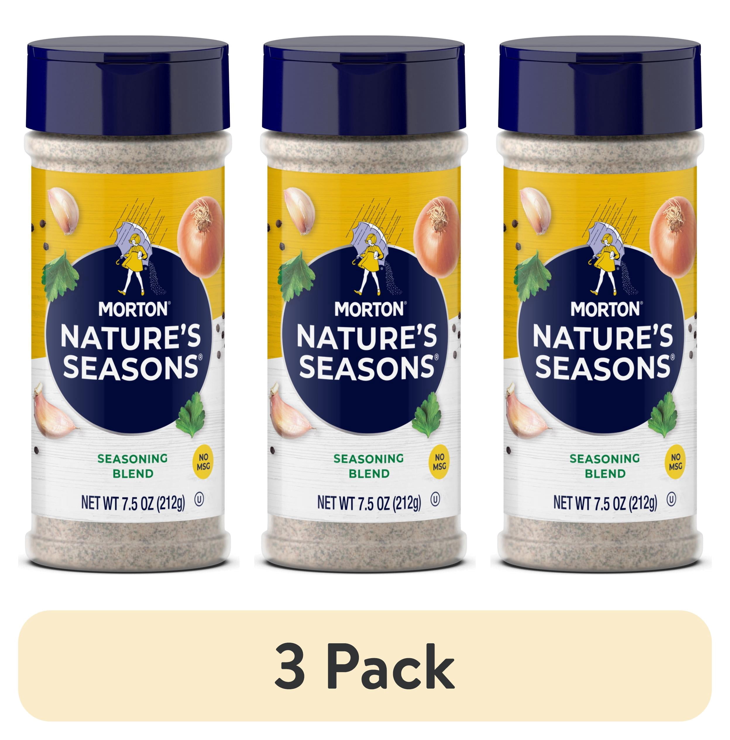 (3 pack) Morton Nature’s Seasons Seasoning Blend, 7.5 oz