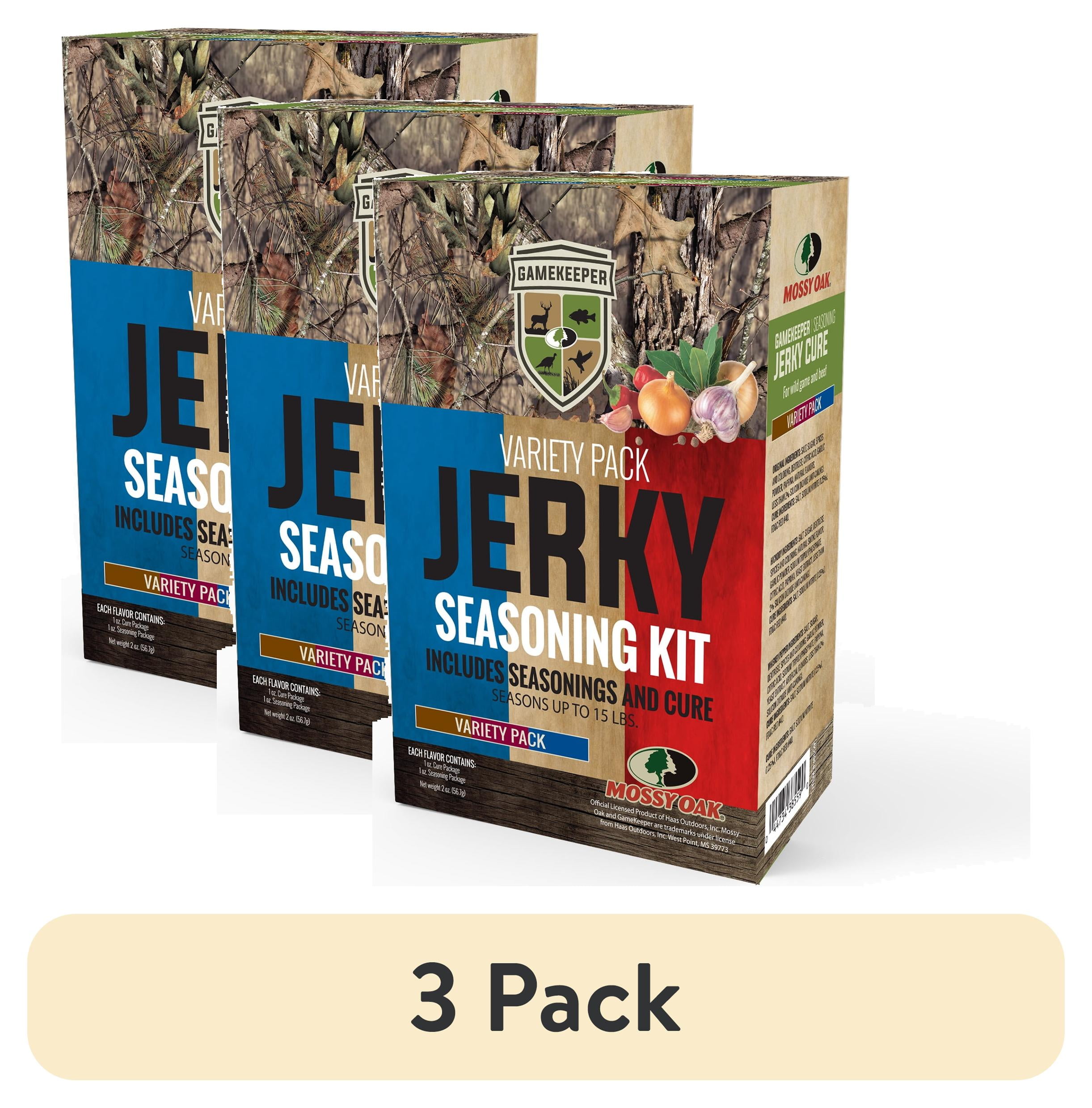 (3 pack) Game Keeper Jerky Seasoning Variety Kit