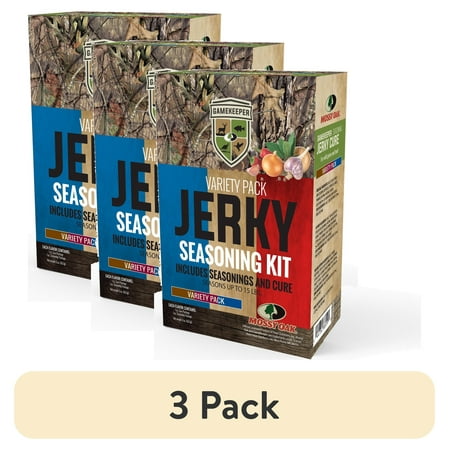 (3 pack) Game Keeper Jerky Seasoning Variety Kit