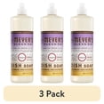 thumbnail image 1 of (3 pack) Mrs. Meyer's Clean Day Liquid Dish Soap, Compassion Flower Scent, 16 Fl Oz Bottle, 1 of 5