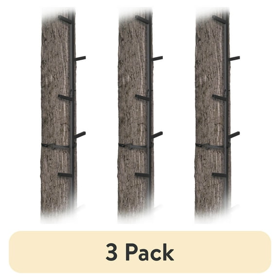(3 pack) Muddy Quick-Stick Climbing System / 20ft Reach / Alternating Step Design
