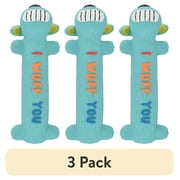 (3 pack) Multipet Smiling Loofa Dog Latex Dog Toy