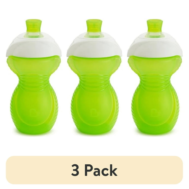 3 pack) Munchkin Click Lock Bite Proof Infant Sippy Cup, 9 Oz