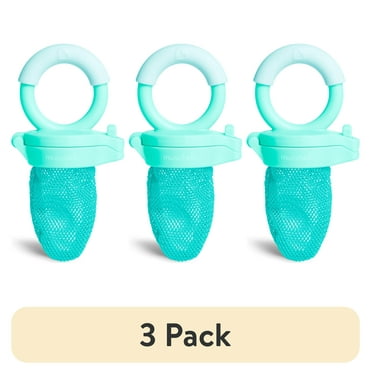 (3 pack) Munchkin® Fresh Food Baby Feeder, Blue, Unisex