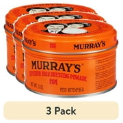 3 pack Murrays Superior Shine Enhancing Texturizing Hair Dressing Pomade, 3 oz