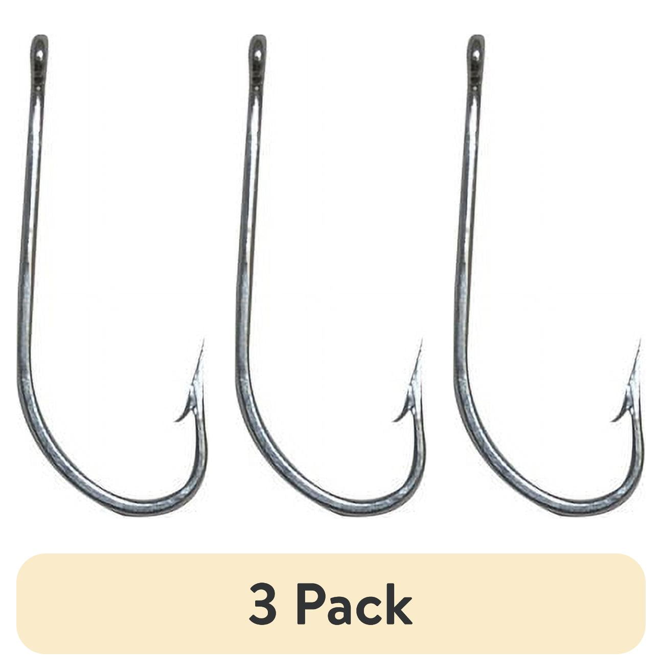(3 pack) Mustad 10 Piece O'Shaugnessy Duratin Saltwater Hook - Size 4