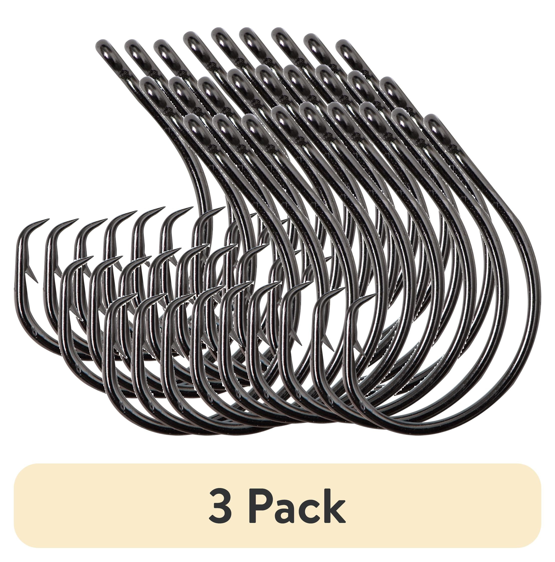 (3 pack) Mustad Demon Perfect Circle Hook (Black Nickel) - 4/0 10pc