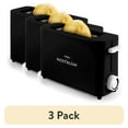 thumbnail image 1 of (3 pack) MyMini Single Slice Toaster, Black, 1 of 11