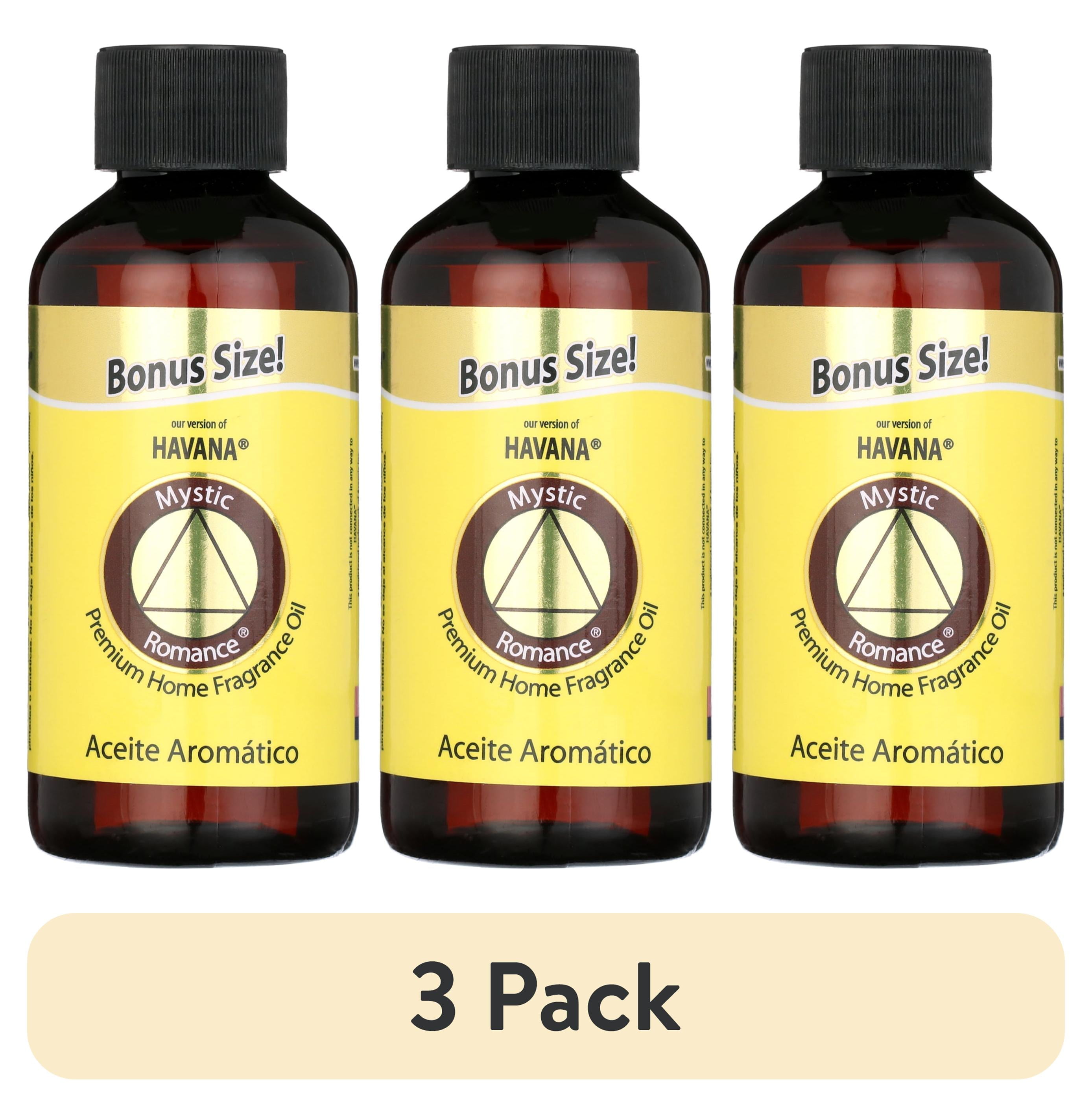 (3 pack) Mystic Romance Premium Home Fragrance Oil 4oz (Our Version of Havana)