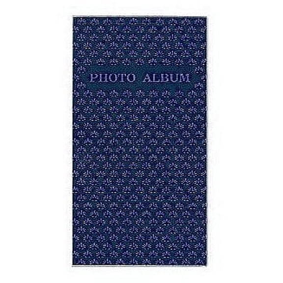 (3 pack) NAVY-BLUE Proof style 3-up photo book holds 96 prints 3pc bundle - 4x6