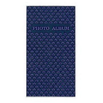 (3 pack) NAVY-BLUE Proof style 3-up photo book holds 96 prints 3pc bundle - 4x6