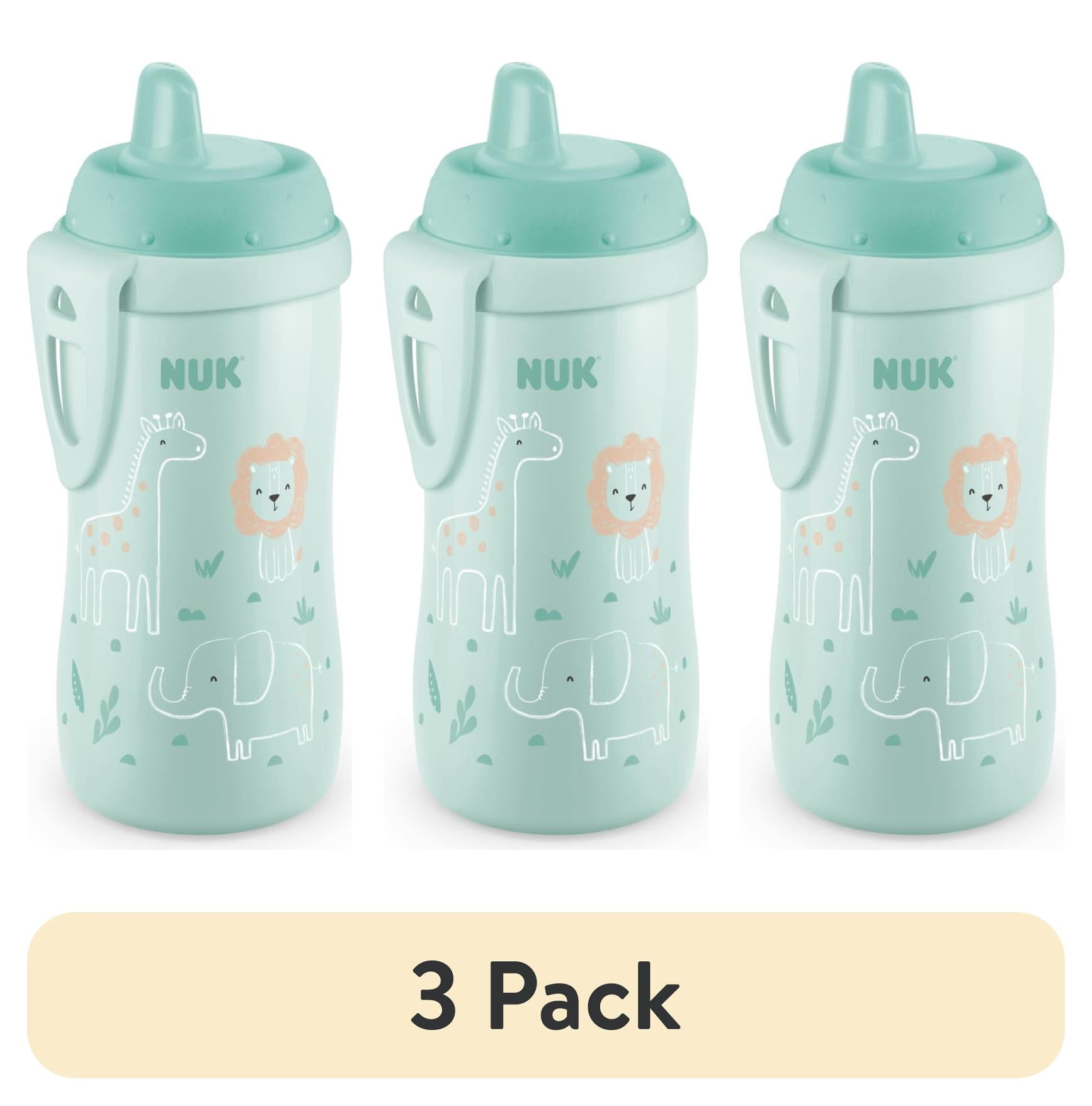 (3 pack) NUK First Choice Active Hard Spout Cup, 10 oz, 1 Pack