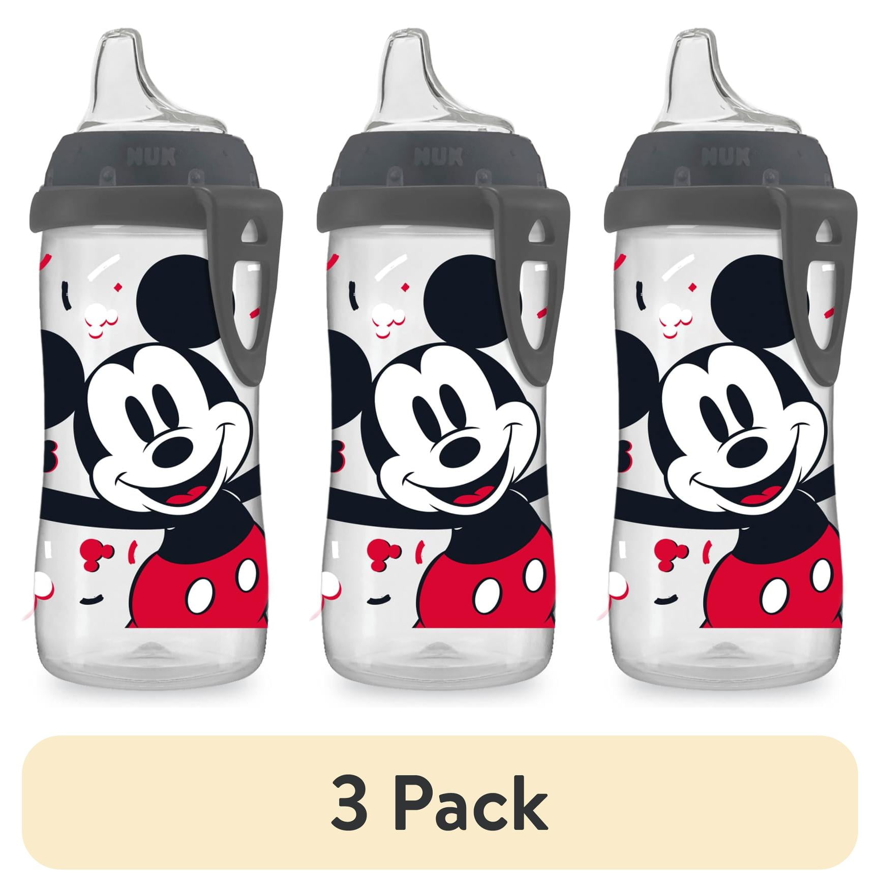 (3 pack) NUK First Choice Mickey Active Sippy Cup, 10 oz, 1 pack