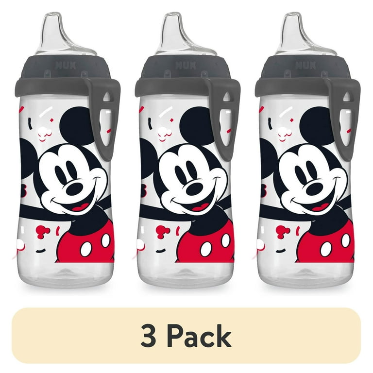 3 pack) NUK First Choice Mickey Active Sippy Cup, 10 oz, 1 pack
