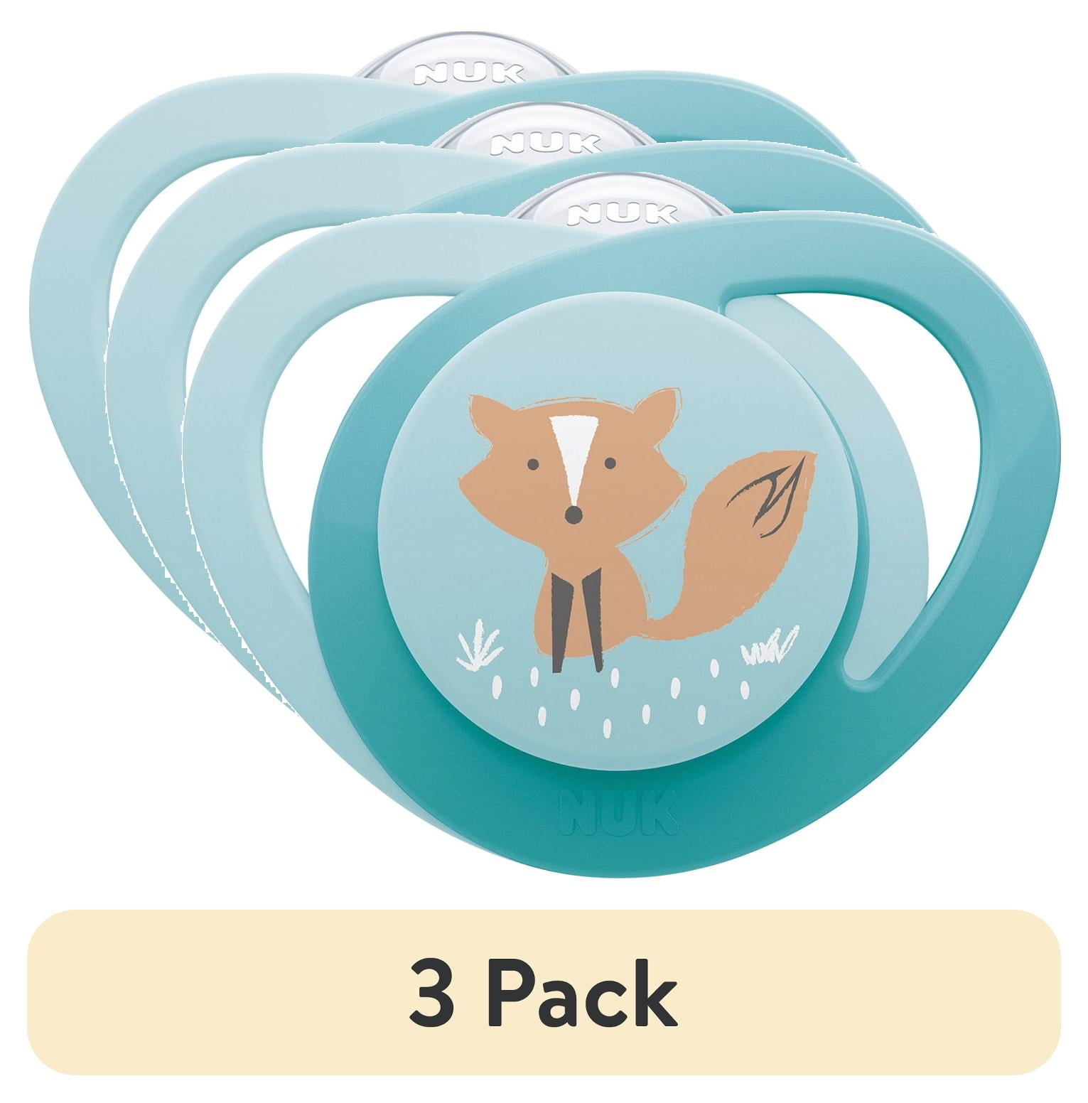 (3 pack) NUK Orthodontic Pacifier, 3-Pack, 18-36 Months, Unisex
