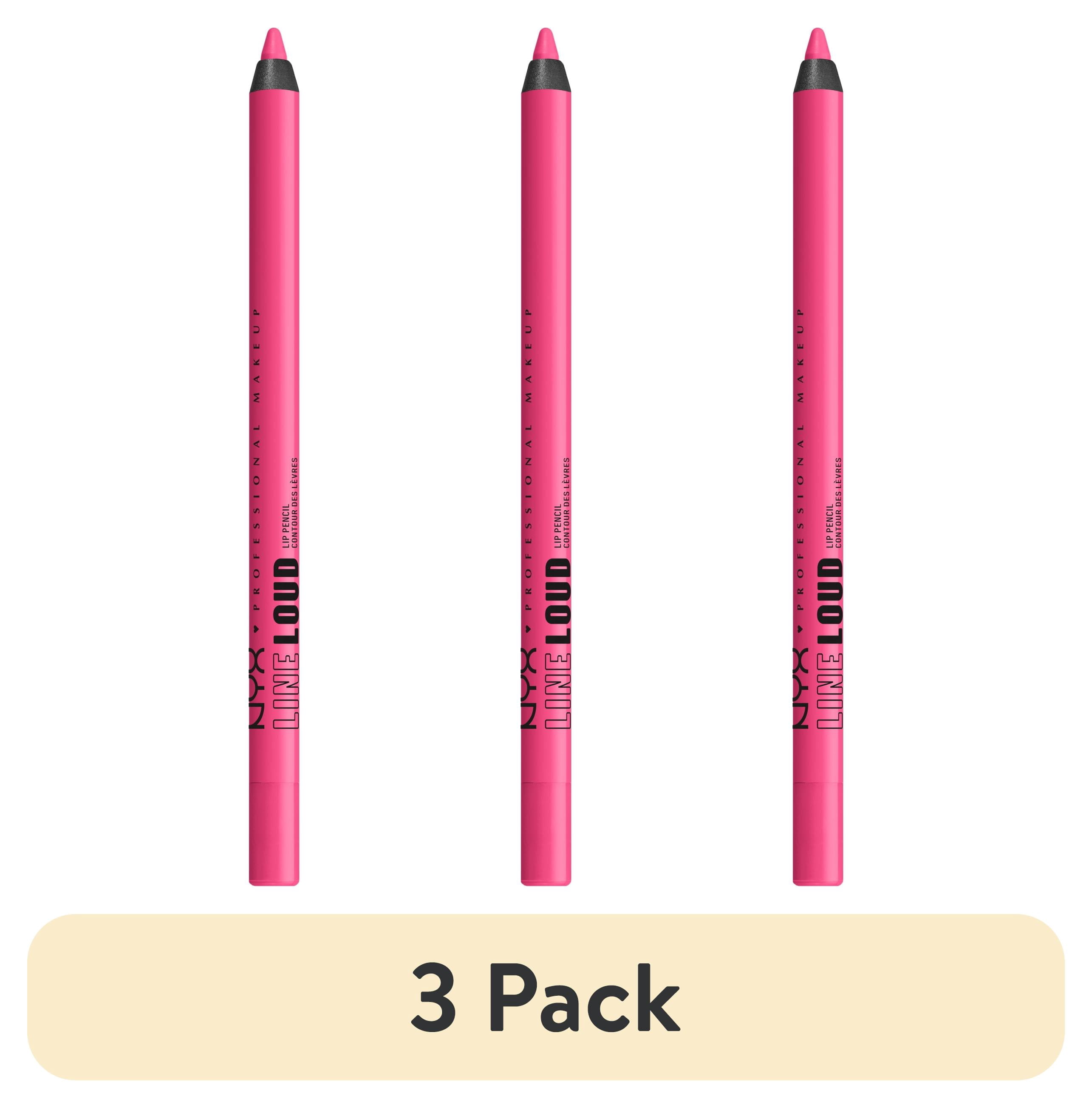 3 pack) NYX Professional Makeup Line Loud Lip Liner, Longwear