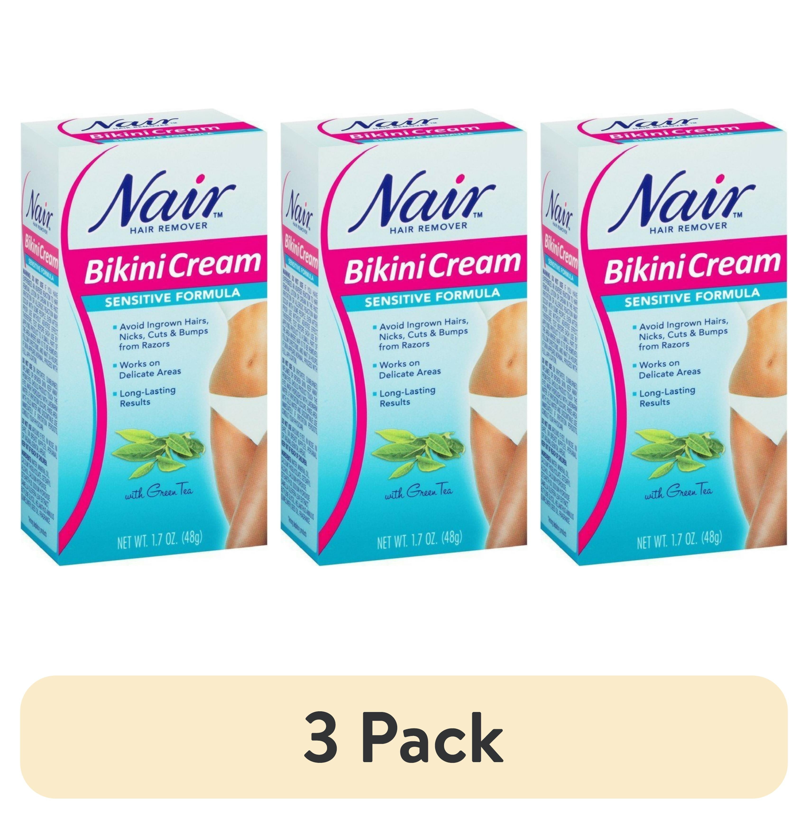 3-pack-nair-hair-remover-bikini-cream-with-green-tea-sensitive