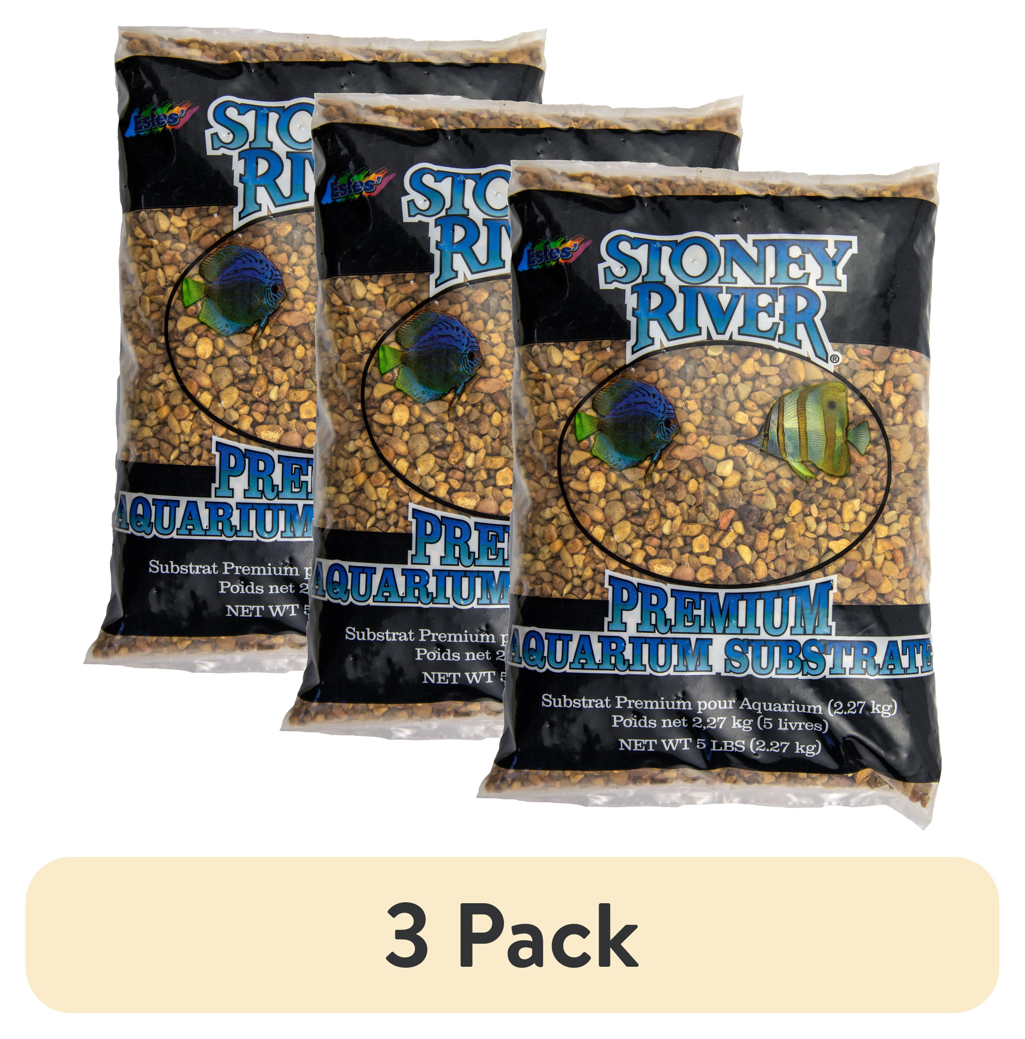 (3 pack) Natural Walnut Gravel 5 Lb bag