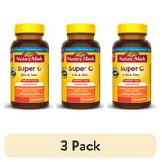 (3 pack) Nature Made Super C Tablets for Immune Support with Vitamin D3 and Zinc, 70 Count