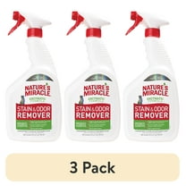 (3 pack) Nature’s Miracle Cat Stain and Odor Remover, 32 oz