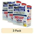thumbnail image 1 of (3 pack) NeilMed Pharmaceuticals - Sinus Rinse, All Natural Relief - 100 Premixed Packets, 1 of 8
