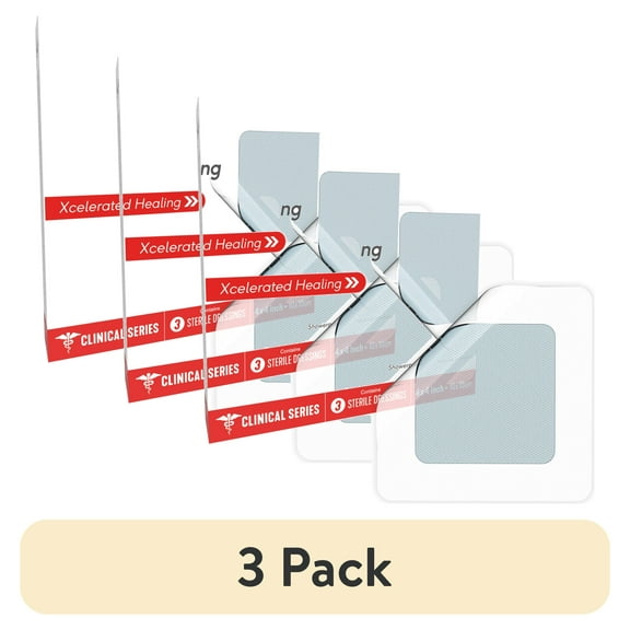 (3 pack) Neo G Opti-Heal Hydration Multi-Purpose Dressing, 3 Count - 4x4 FSA/HSA Eligible