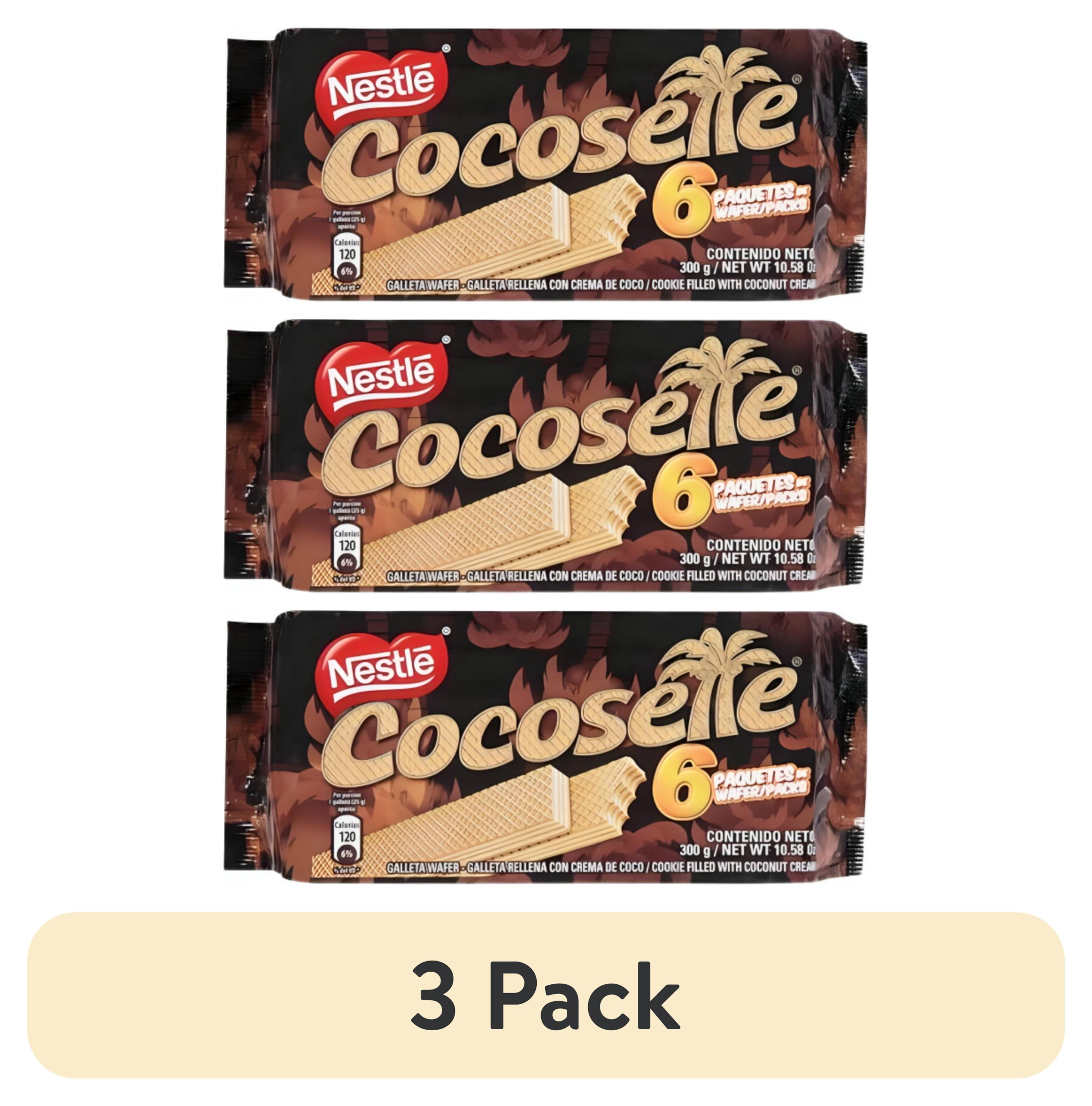 (3 pack) Nestle Cocosette Coconut Wafers, 10.58 Oz.