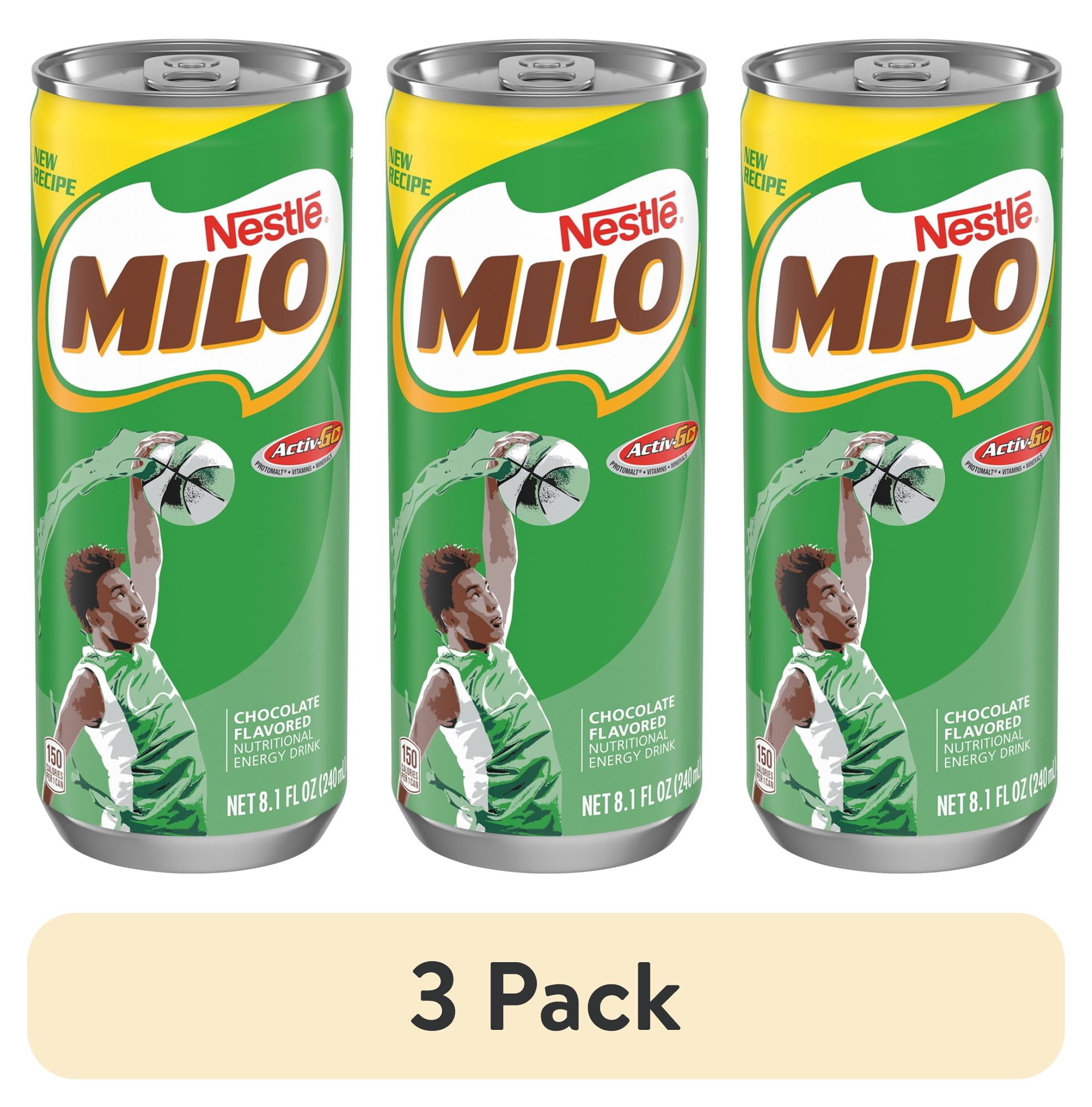 Rakutao Milo 3 pack) Nestle Milo Activ Go Instant Chocolate Flavored
