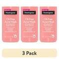thumbnail interactive-video image 1 of (3 pack) Neutrogena Oil-Free Pink Grapefruit Acne Facial Cleanser, 6 fl. oz, 1 of 9