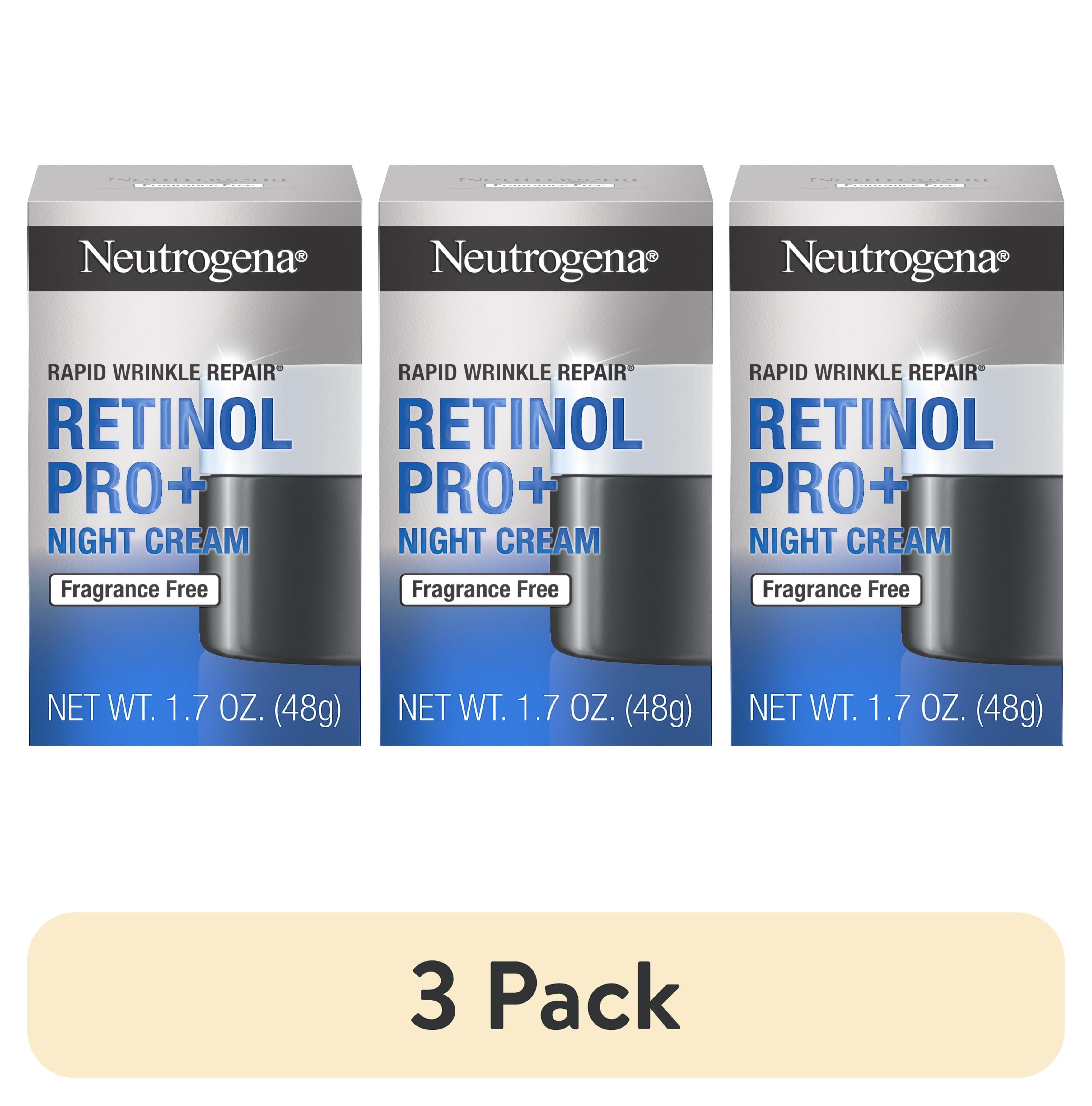 アメリカで購入　ニュートロジーナ　レチノールプロ➕ナイトクリーム Rapid Wrinkle Repair Retinol Pro+ 0.3% Night Cream