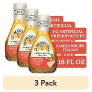 (3 pack) Newman's Own Family Recipe Italian Dressing