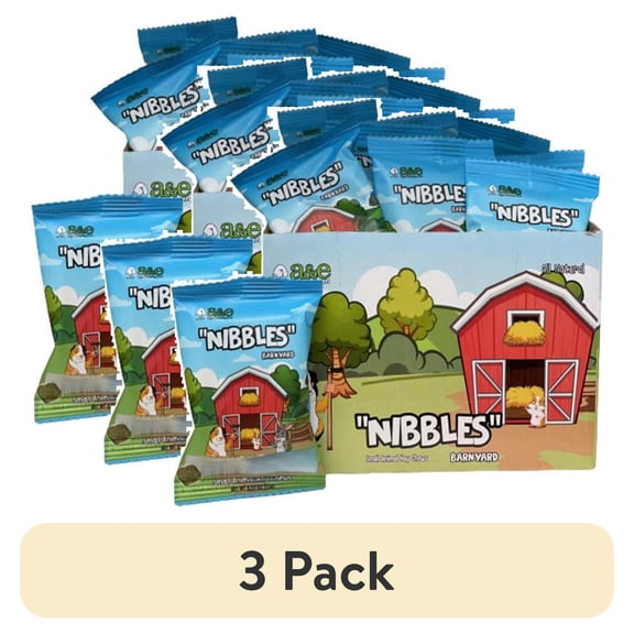 (3 pack) Nibbles Timothy Hay Bites
