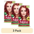thumbnail image 1 of (3 pack) Nisha Creme Hair Color | Permanent Long Lasting Red Hair Dye Color Kit | Cherry Red | 5.07 Oz, 1 of 11